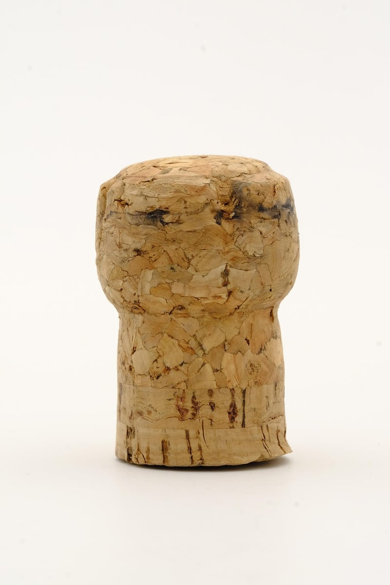 Upcycled Wine Cork Keychains